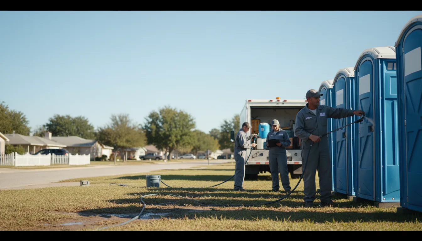 Long-Term Portable Toilet Rental in Saint Charles, IA near me
